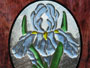 Fused Blue Iris